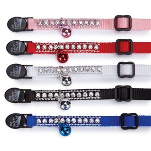 3/8x12 Jewel Cat Collar W/bellimage
