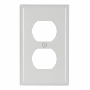 Eaton Duplex Receptacle Wallplate - Whiteimage