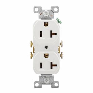 Eaton Commercial Specification Grade Duplex Receptacle - Whiteimage