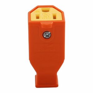 Eaton Impact Resistant Straight Blade Connector - Orangeimage