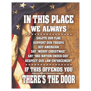 In This Place Rules Signimage