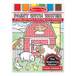 Farm Animals Paint With Water Kids Art Pad 3+ Melissa & Doug&reg;image