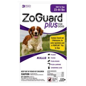 zoguard plus dogs 3pk 23-44lbimage