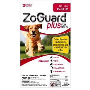 zoguard plus  dogs 3pk 45-88lbimage