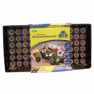 Jiffy Professional Seed Starting Greenhouse with 72 Peat Pelletsimage