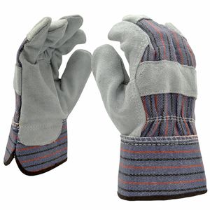 Split Cowhide Leather Palm Safety Gloves Size Largeimage