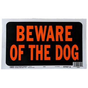 Beware of Dog Signimage