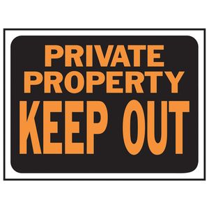 Private Property and Keep Out Signimage