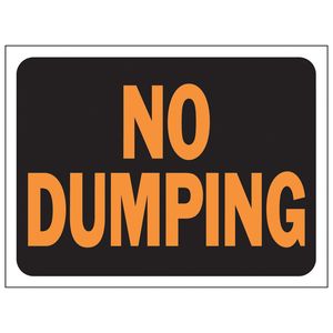 No Dumping Signimage