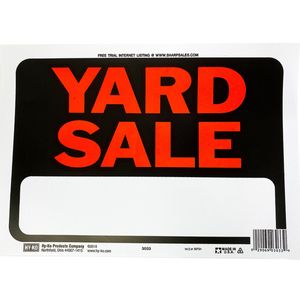 Yard Sale Signimage