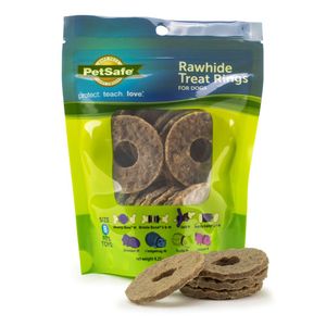 PetSafe&reg; BB-GN-RING-RH-M Medium Rawhide Treat Ringsimage