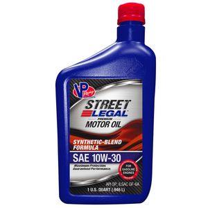 VP Racing Fuels&reg; Street Legal Synthetic Formula 10W 30 - 1 Quartimage