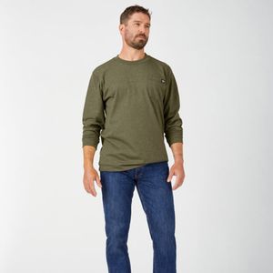 Dickies Long Sleeve Pocket Tee Moss Green Largeimage