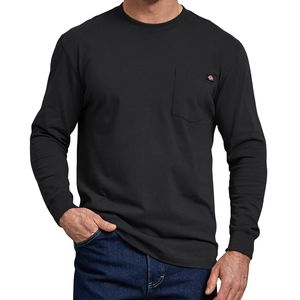 long sleeve pocket tee blk limage