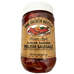 The Dutch Kettle Pickled Smoked Polish Sausage (8 Oz. Jar)image