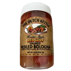The Dutch Kettle Red Hot Smoked Pickled Bologna (8 Oz. Jar)image