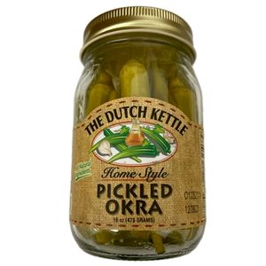 The Dutch Kettle Home Style Pickled Okra 16 ozimage