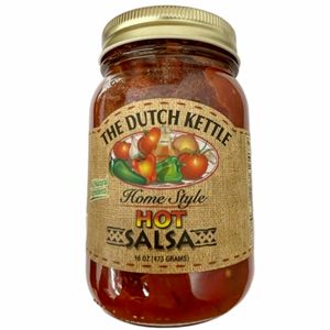 Dutch Kettle Amish Homemade Style Hot Salsa 16 ozimage