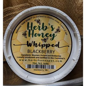 blackberry honey 1lb whippedimage