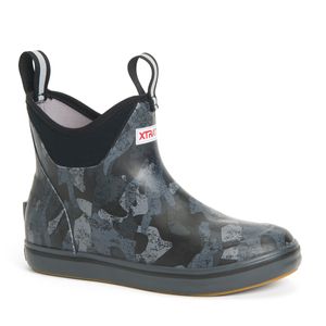 wmns ankle deck boot blk camoimage