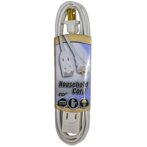 Spt Household Extension Cord Whiteimage