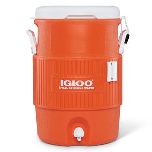 Igloo 00042316 Orange 5 Gallon Top Seat Coolerimage