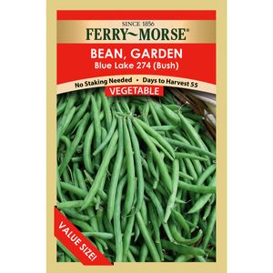 Ferry~Morse&reg; Bean Bush Blue Lake 274 Vegetable Seedsimage