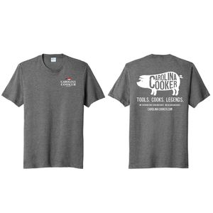 2xL Carolina Cooker&reg; Pig T-Shirt Grayimage