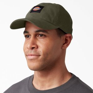 Dickies Washed Canvas Trucker Hat Moss Greenimage
