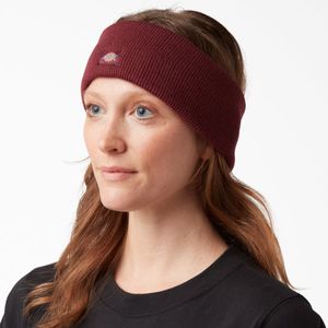 Dickies Knit Headband Ear Warmer Burgundyimage