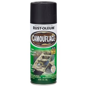 Rust-Oleum&reg; Camouflage Spray Paint Black (12 Oz.)image