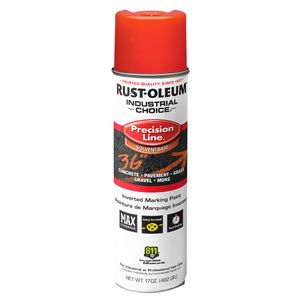 Rust-Oleum&reg; Precision Line Marking Paint Fluorescent Red (17 Oz.)image