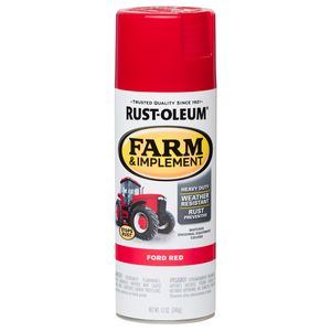 Rust-Oleum&reg; Farm & Implement Spray Paint Ford Red (12 Oz.)image