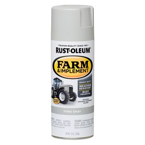 Rust-Oleum&reg; Farm & Implement Spray Paint Ford Gray (12 Oz.)image