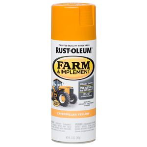 Rust-Oleum&reg; Farm & Implement Paint Caterpillar Yellow (12 Oz.)image