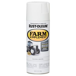 Rust-Oleum&reg; Farm & Implement Spray Paint White (12 Oz.)image