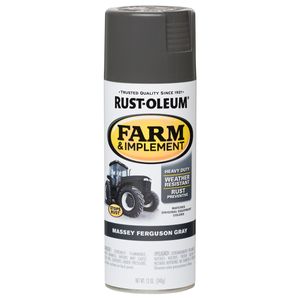 Rust-Oleum&reg; Farm & Implement Spray Paint MF Gray (12 Oz.)image