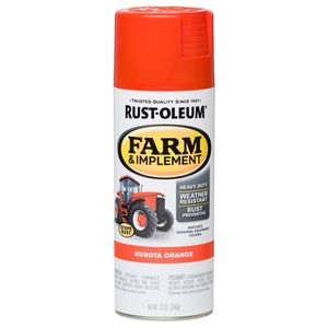 Rust-Oleum&reg; Farm & Implement Spray Paint Kubota Orange (12 Oz.)image