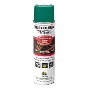 Rust-Oleum&reg; Precision Line Marking Paint Safety Green (17 Oz.)image