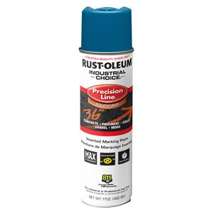Rust-Oleum&reg; Precision Line Marking Paint Caution Blue (17 Oz.)image