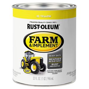 Rust-Oleum&reg; Farm & Implement Paint JD Yellow (Quart)image