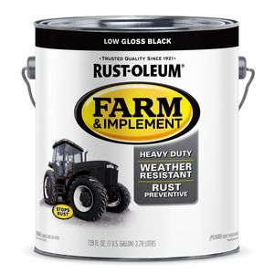 Rust-Oleum&reg; Farm & Implement Paint Low Gloss Black (Gallon)image