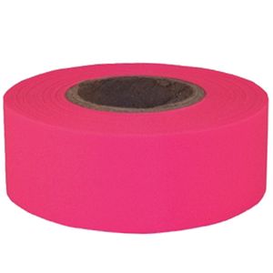 1-3/16 inch x 150 Pink Sub-Zero Flag Tapeimage