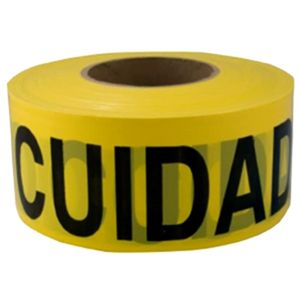 Red Danger Barricade Safety Tape 3in. x 300ft.image