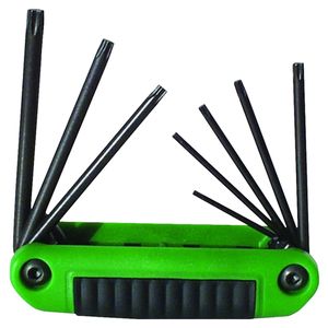 Ergo-Fold Torx Drive 8 piece medium Ergo-fold Key setimage