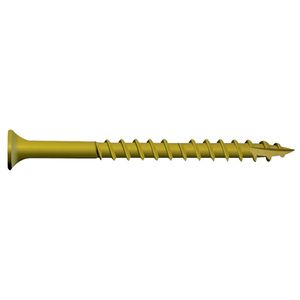 Deck Screws #9 3 in. Yellow Star Drive Carbon Steelimage
