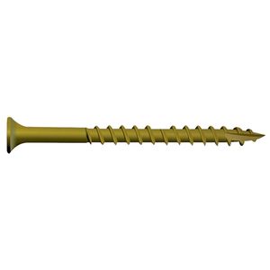 Deck Screws #9 2-1/2 in. Yellow Star Drive Carbon Steelimage