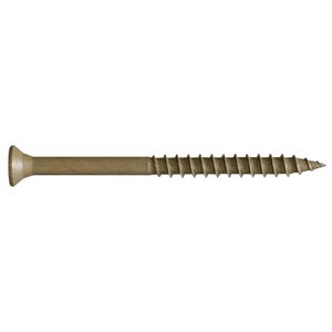 Deck Screws #9 2-1/2 in. Tan Star Drive Carbon Steelimage