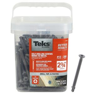 Roofing Screws with Wings #12 Phillips 2-3/4 in.image