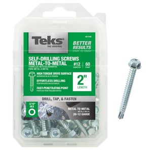Self Tapping Metal-To-Metal Screws #12 2 in.image